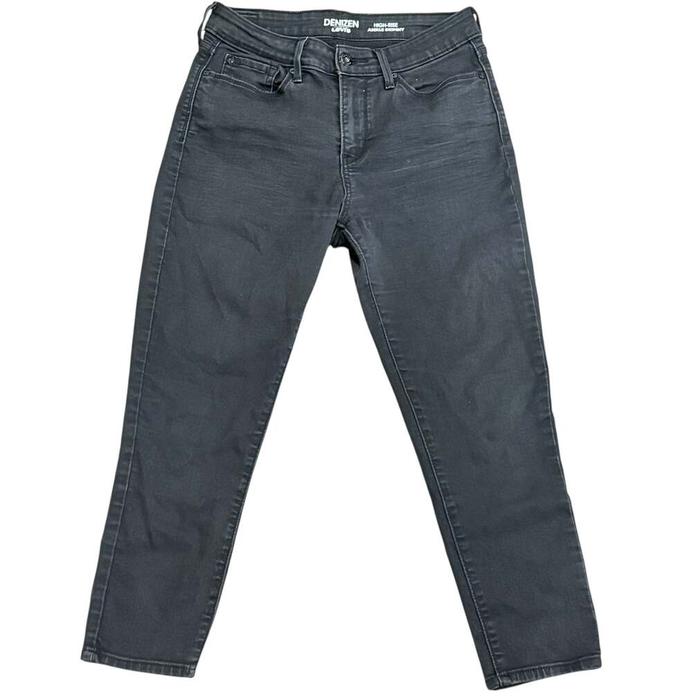 Denizen from Levi's Women's High-Rise Ankle Skinny Jeans in Black